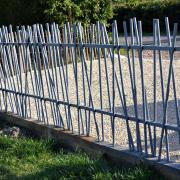 Fabrication d'une clôture barreaudée